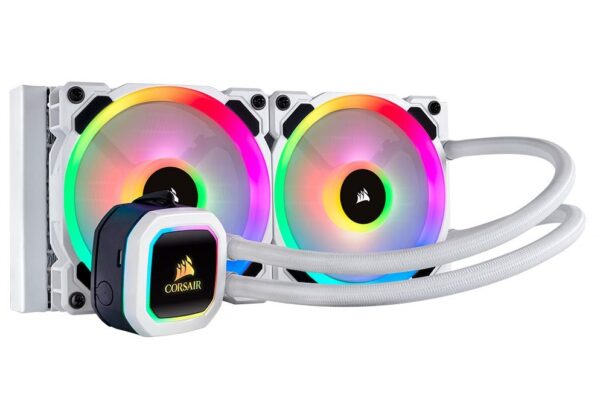 Corsairからフルホワイトの240サイズ簡易水冷CPUクーラー「Corsair