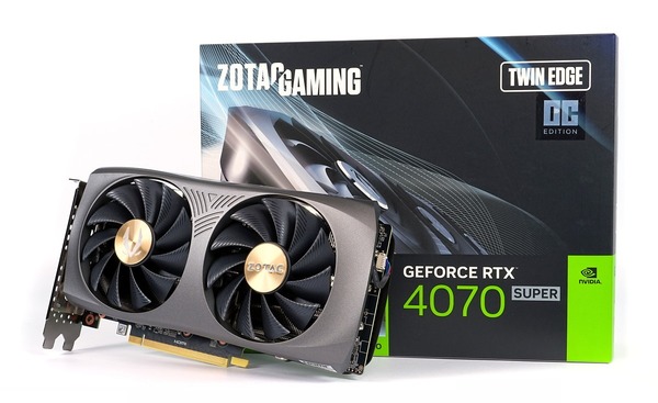 ZOTAC RTX 4070 SUPER Twin Edge OC」をレビュー。既存システムの