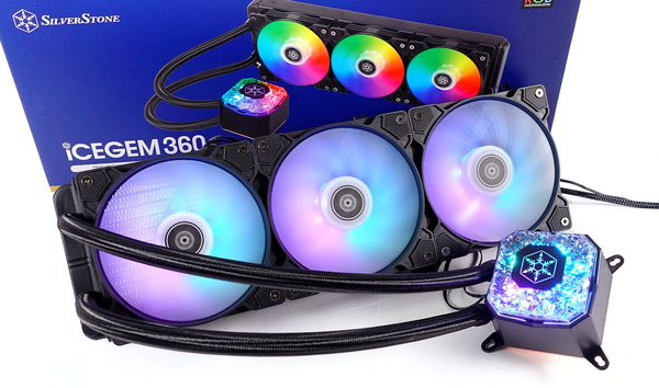 SilverStone IceGem 360」をレビュー。汎用なのにスリッパ用最強