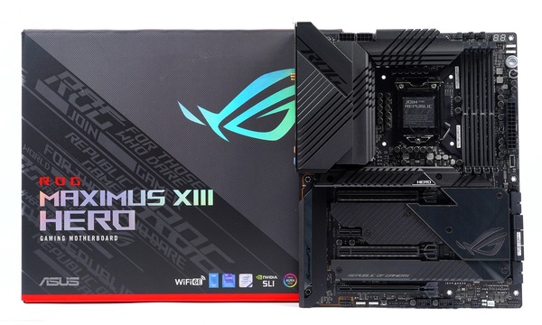 ASUS ROG MAXIMUS XIII HERO」をレビュー。FORMULA/CODE要らずな、ATX