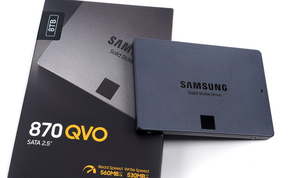 Samsung SSD 870 QVO 8TB」をレビュー。PCゲーム用にSATA SSDもまだ