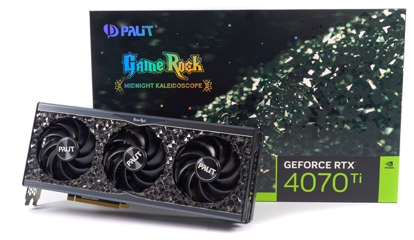 Palit GeForce RTX 4070 Ti GameRock Premium」をレビュー | 自作と