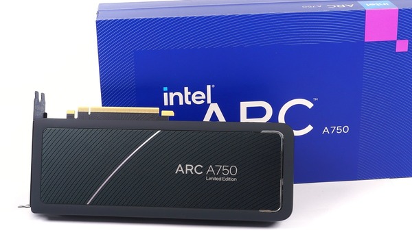 Intel Arc A750 8GB Limited Edition」をレビュー。ミドルクラスGPUで