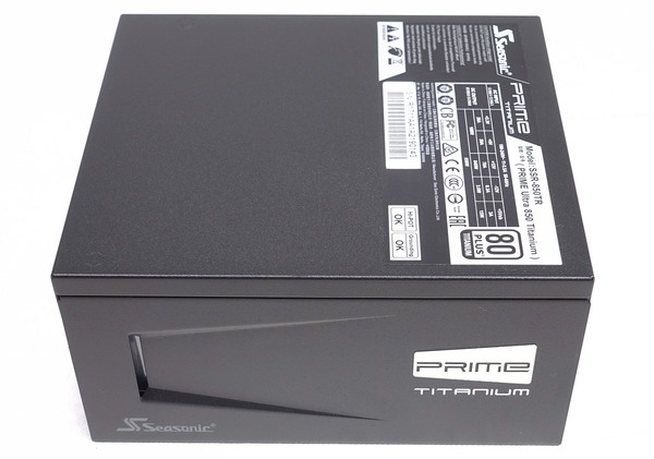 Seasonic PRIME Ultra 850 Titanium」をレビュー。抜群の静音性で