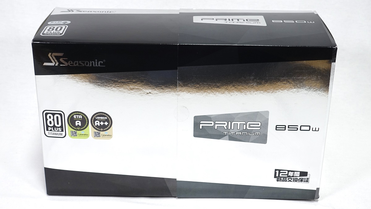 Seasonic PRIME Ultra 850 Titanium」をレビュー。抜群の静音性で