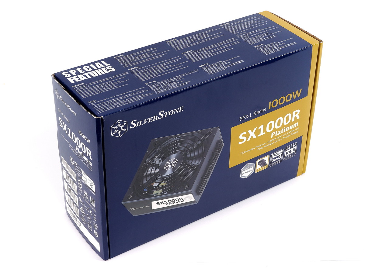 SilverStone SX1000R Platinum」をレビュー。SFX-Lで1000W電源容量