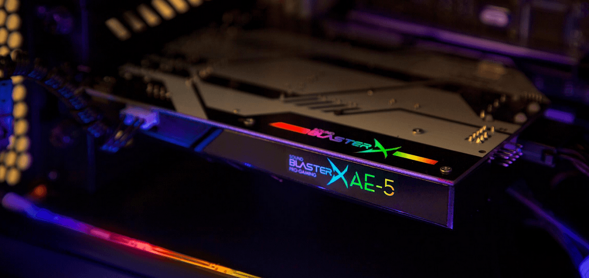 Creativeから久しぶりのPCI-Eサウンドカード「Sound BlasterX AE-5」が