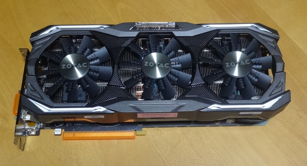 超重量級クーラー搭載のZOTAC GTX 1080 AMP Extremeをレビュー | 自作