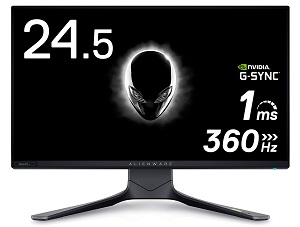 500Hz対応「Alienware AW2524HF」が発売 | 自作とゲームと趣味の日々