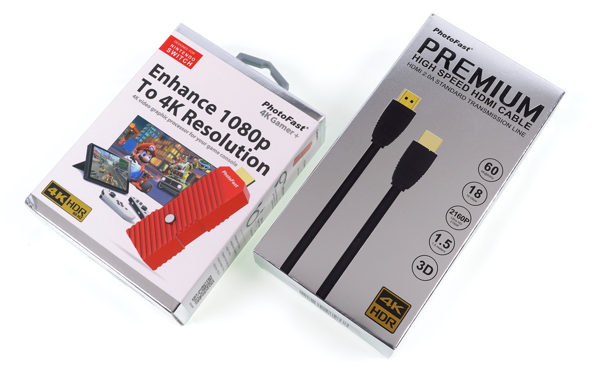 PhotoFast 4K Gamer+」でSwitchゲームを4Kに超解像化！ | 自作と