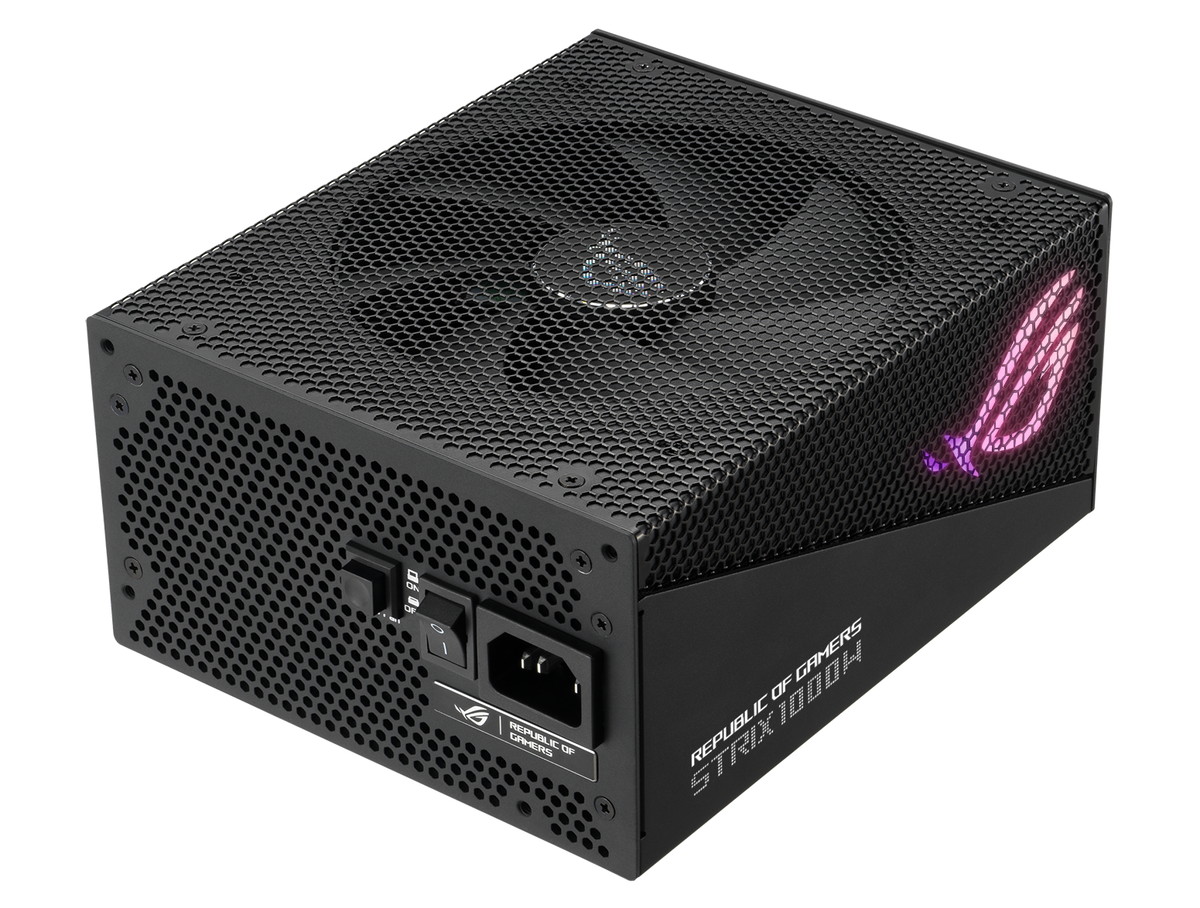 ASUS ROG STRIX 1000W Gold Aura Edition」が登場。PCIE5.0電源に対応