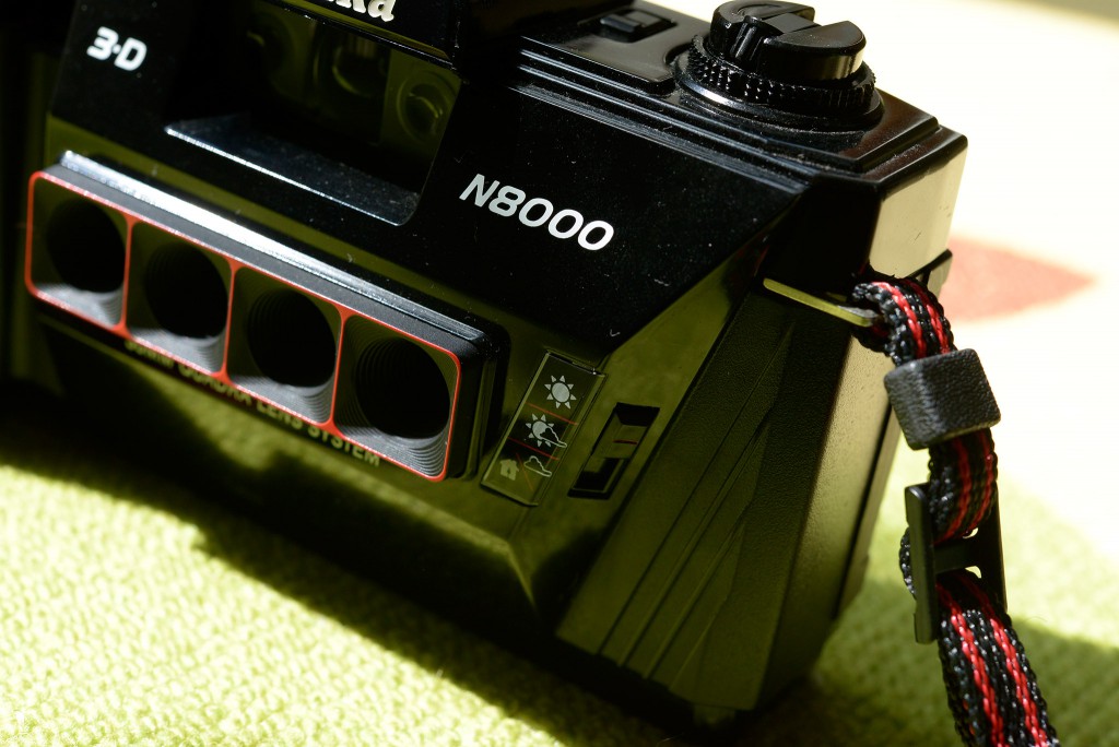 4眼ステレオカメラ「Nishika N8000」でアニメーションGIFを