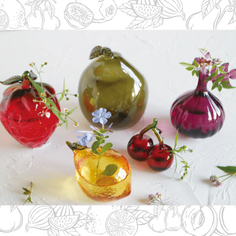 雑貨卸、雑貨仕入れ（【Global Arrow】DECO Glass デコグラス フルーツ