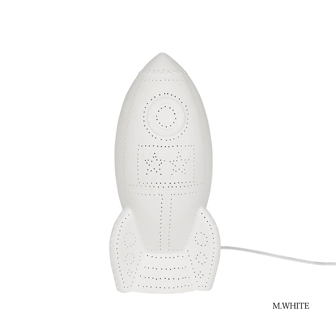 雑貨卸、雑貨仕入れ（【DULTON】ダルトン PORCELAIN ROCKET LIGHT