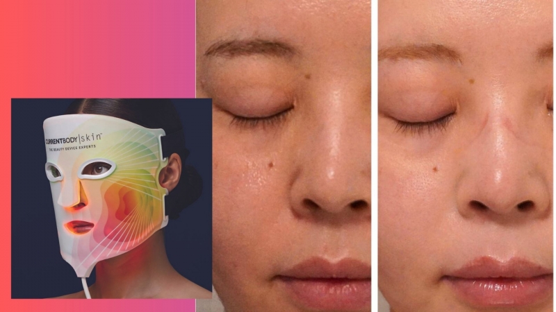 カレントボディLEDマスクの最新版「LED 4イン1マスク」1ヶ月使用