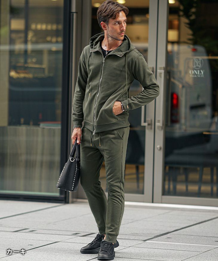 ノーピリングZIPパーカーセットアップ ｜【公式】joker（ジョーカー）