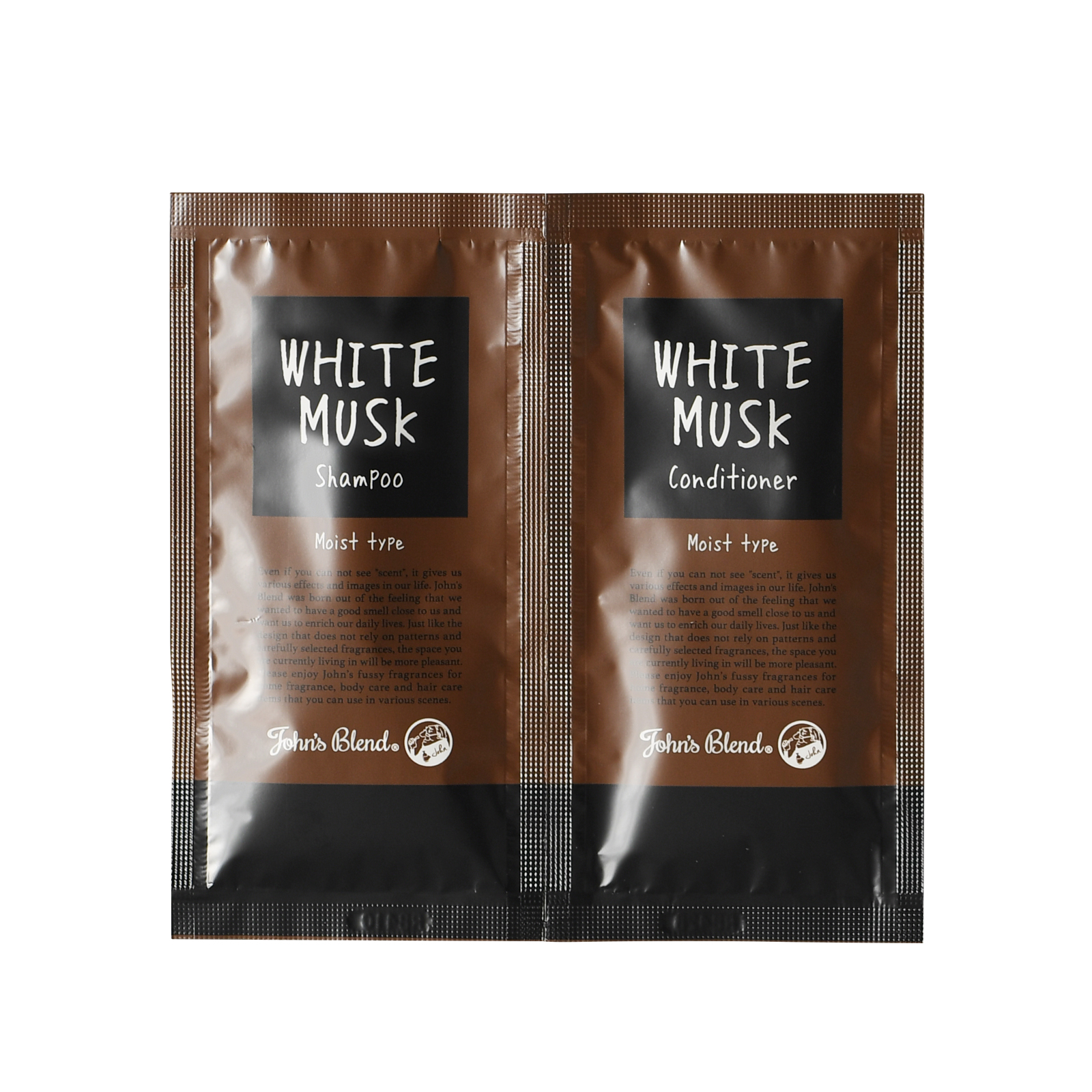 モイスト シャンプー コンディショナー お試しミニパウチ ホワイト
