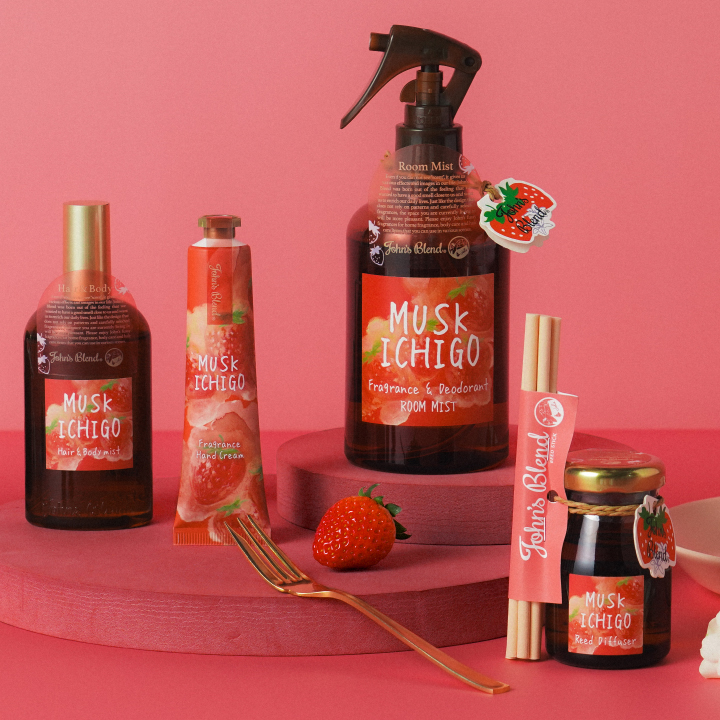 ムスクいちご フレグランス & デオドラント ルームミスト John's Blend