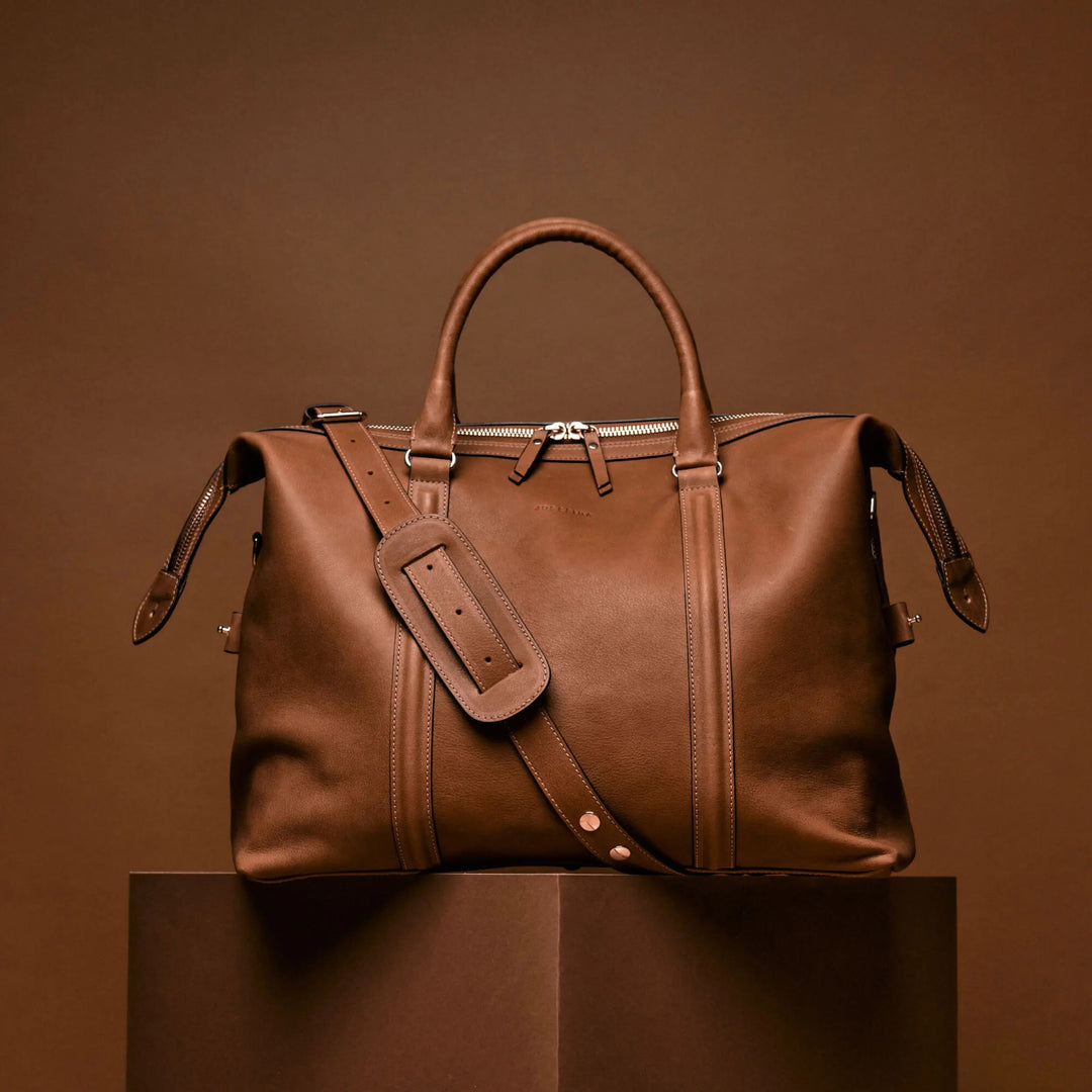 JOSEFINA XL CABIN TRAVEL BAG BROWN – Josefina Bags