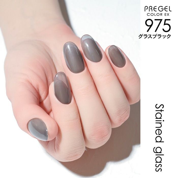 プリジェル カラーEX／グラスブラック／3g | ジェルネイル