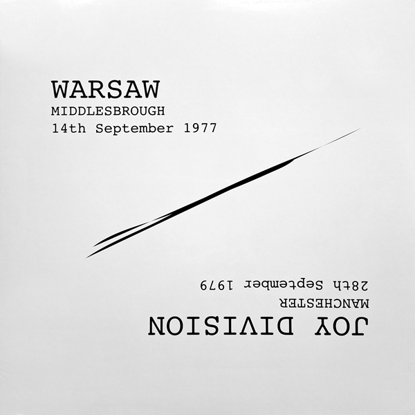 Warsaw - Middlesbrough 14th September 1977 / Joy Division