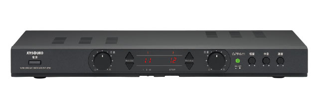 小電力ワイヤレスマイクレシーバー WT-8700 | 業務用カラオケ機器