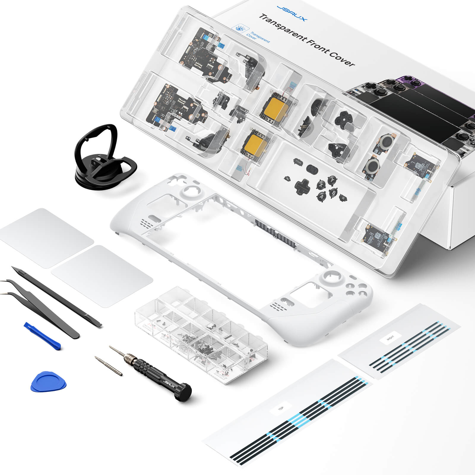 Transparent Shell Series for Steam Deck LCD