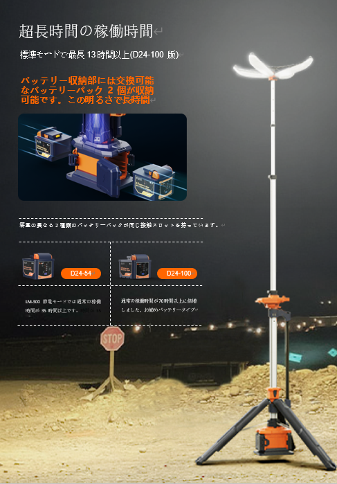 補助金申請】「ルミ タワーライト ”てるボー” （輝棒） LMー300