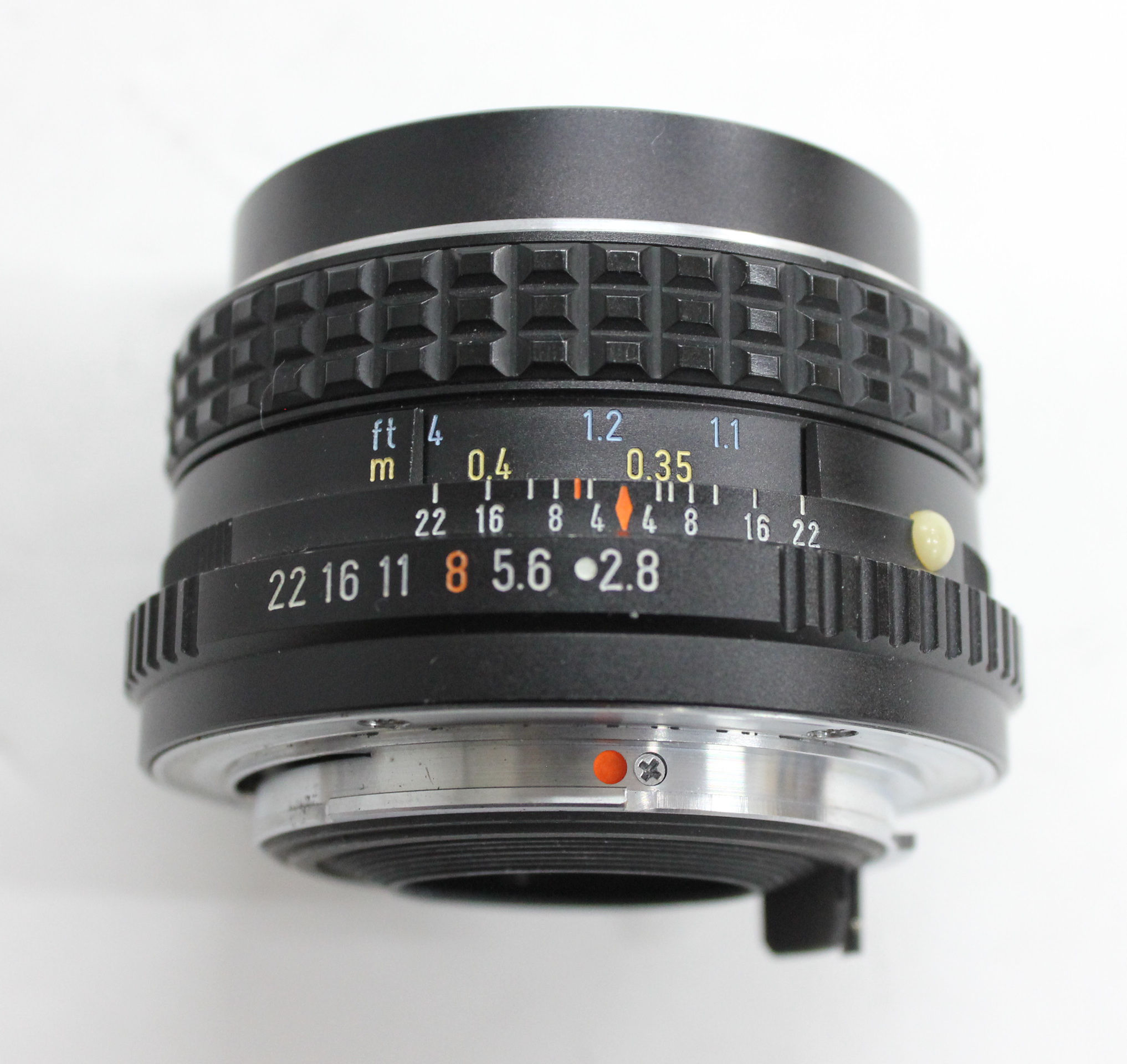 Pentax smc PENTAX-M 35mm F/2.8 MF Lens with Hood from Japan (C1177