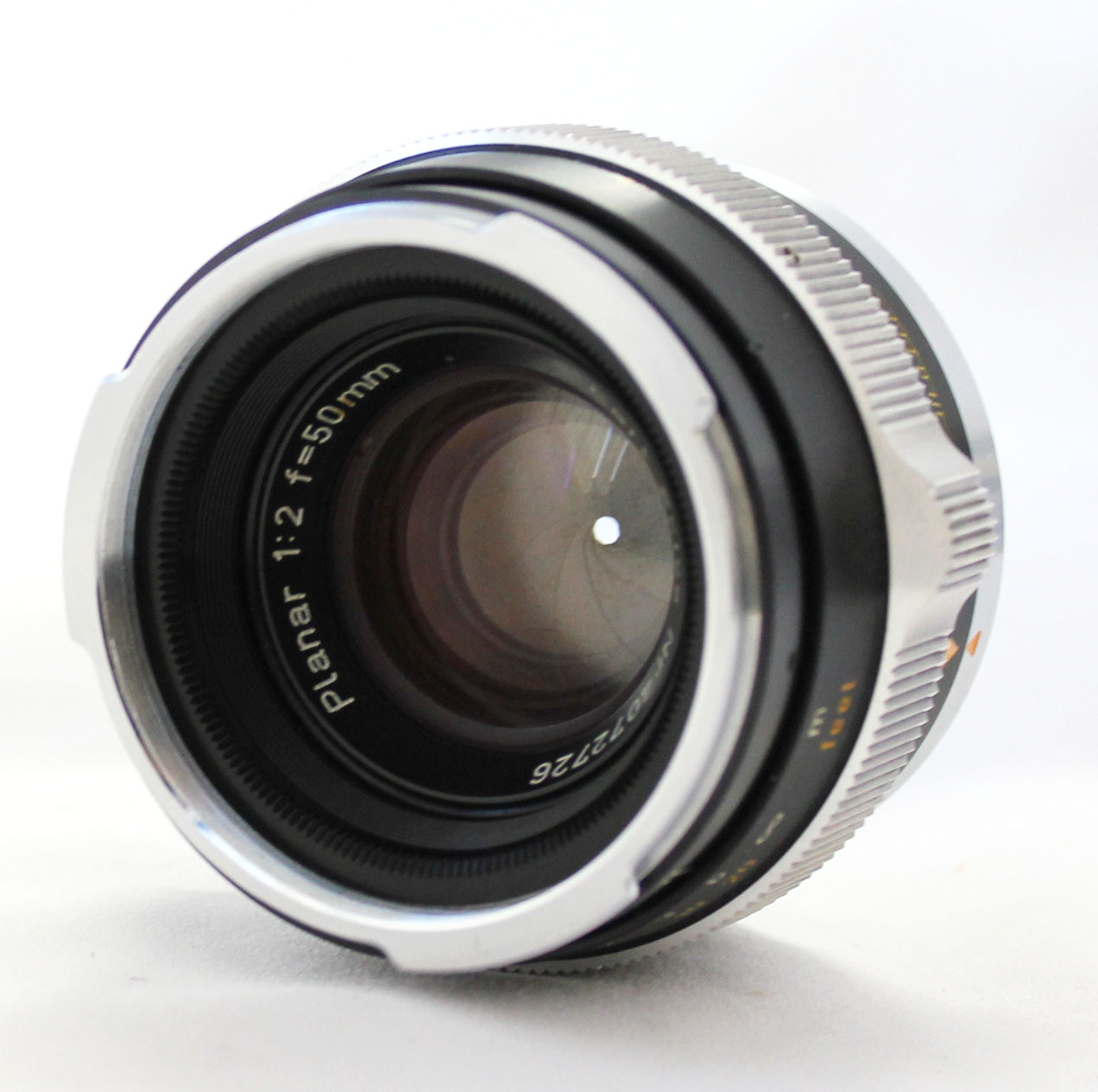 Zeiss Ikon Contarex Super Silver Chrome 35mm SLR Film Camera with