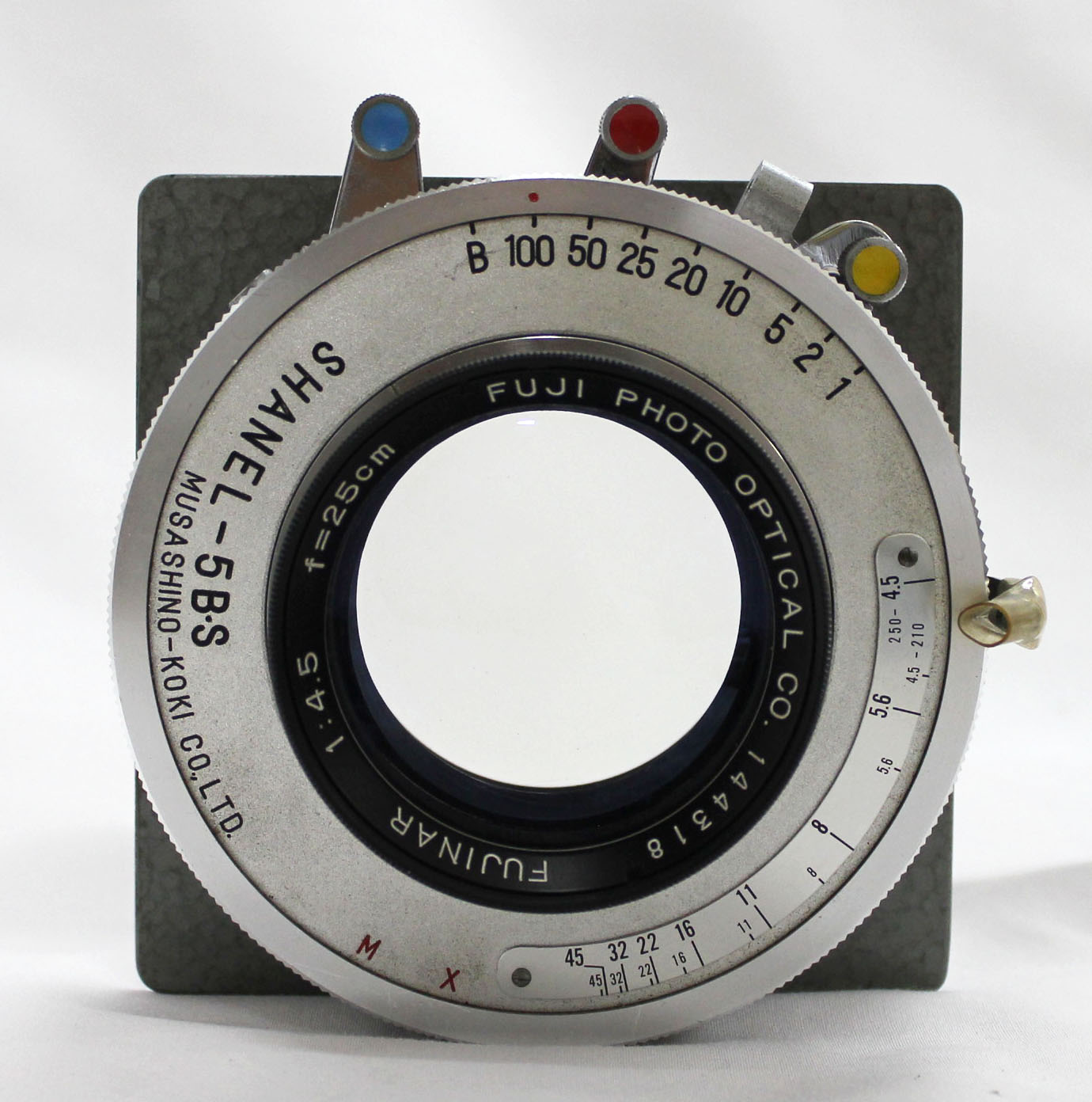 FUJI SHANEL-5B-S fujinar210mm f/4.5 レンズ FUJI SHANEL-5B-S