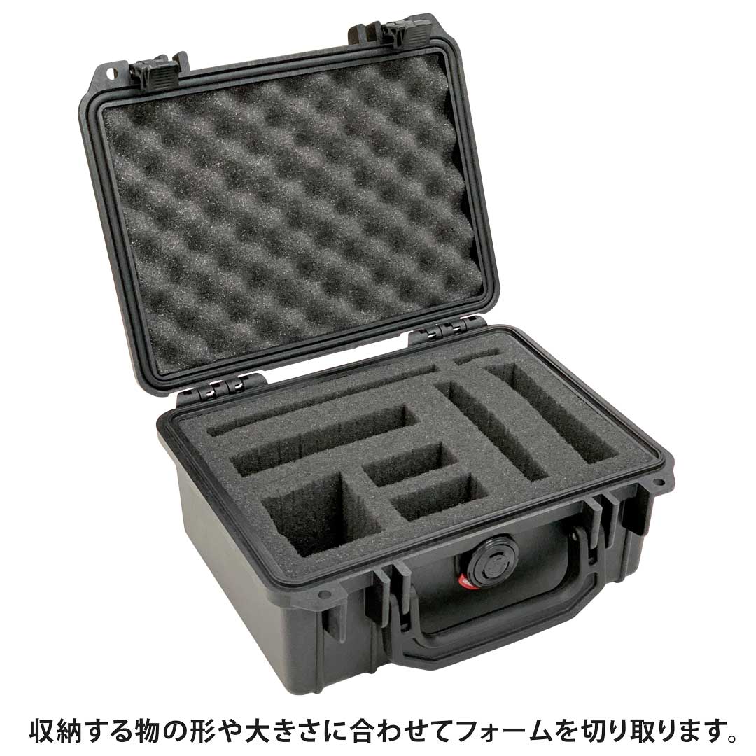 PELICAN 1200 プロテクターケース（PELI‑1200F）｜防水・耐衝撃