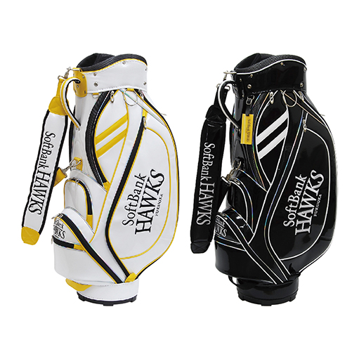 NEW ソフトバンクホークス キャディバッグ｜レザックス