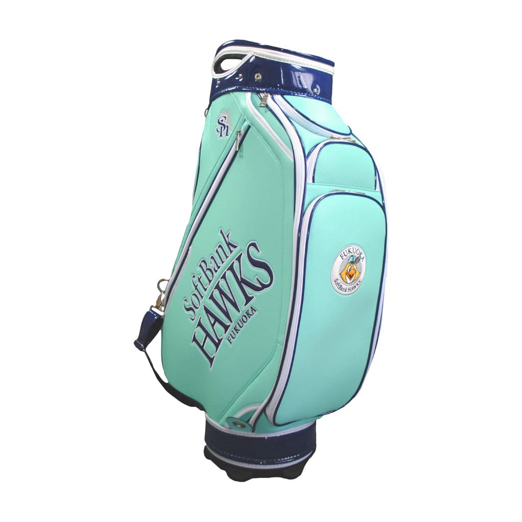 NEW ソフトバンクホークス 2023鷹の祭典 10.0型キャディバッグ｜レザックス