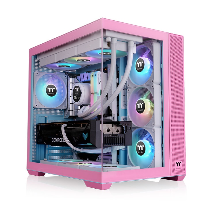 ThermaltakeThermaltake View 380 TG ARGB Bubble Pink Mid Tower