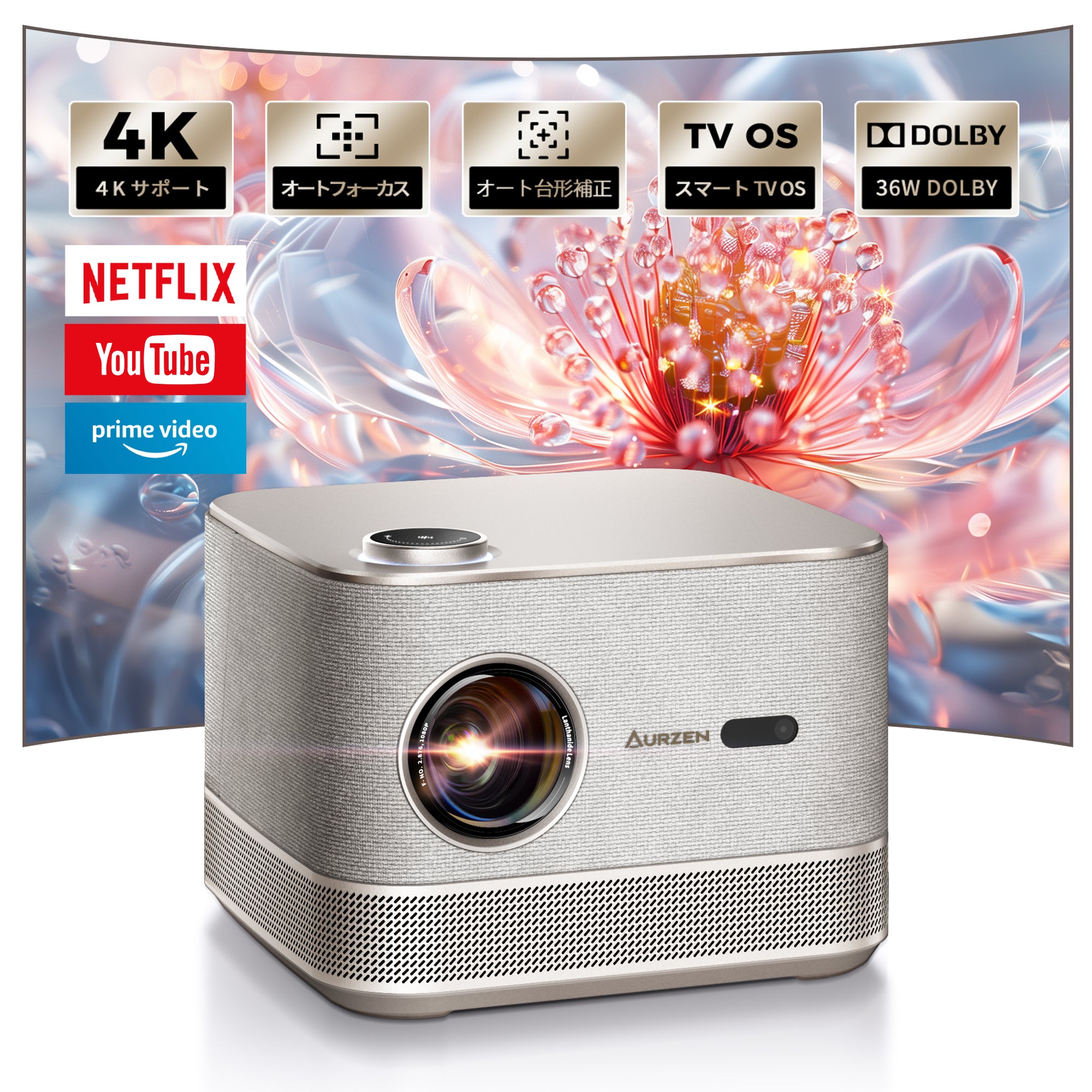 aurzen boom3プロジェクター 250