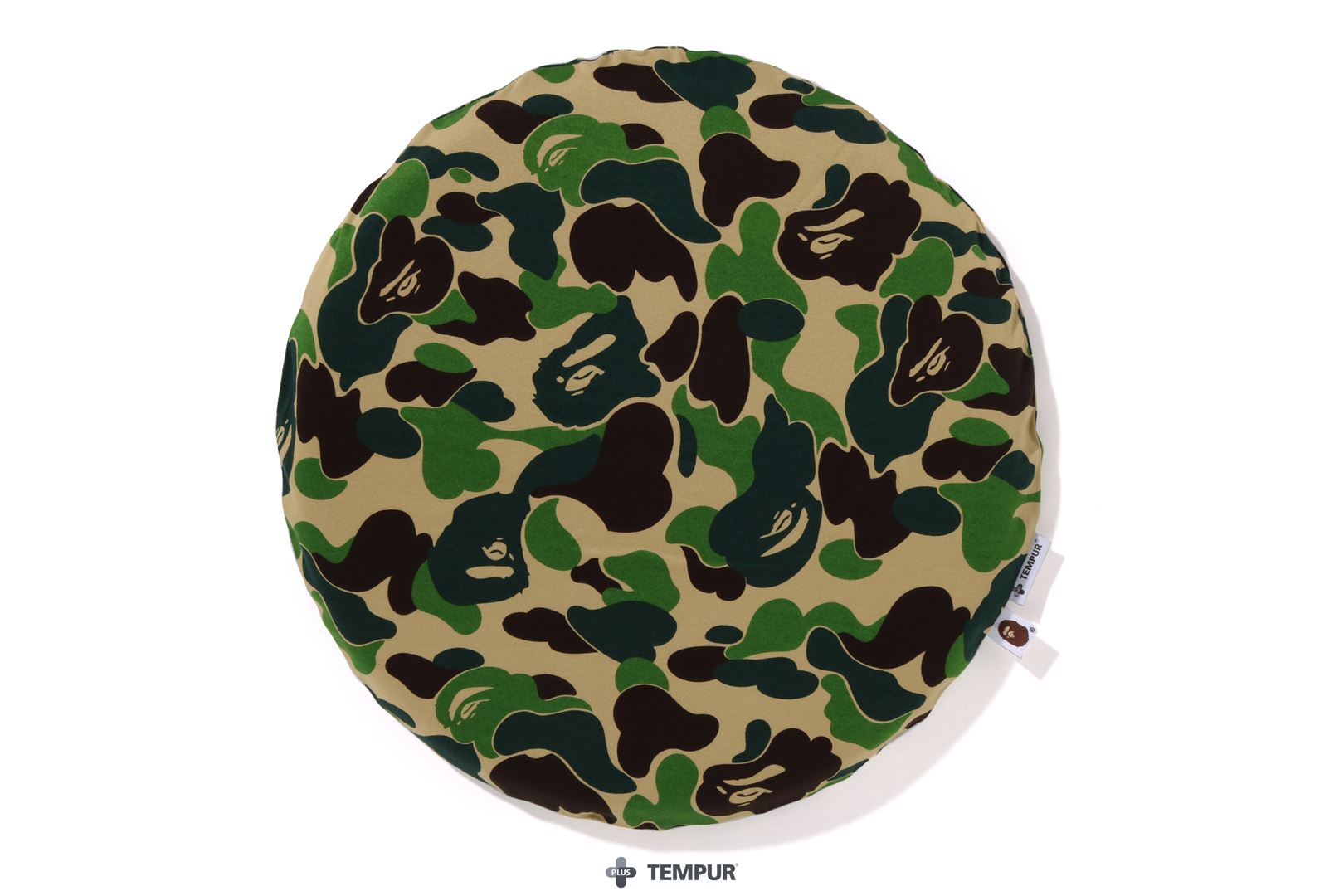 BAPE X TEMPUR 】ABC CAMO CIRCLE CUSHION | bape.com