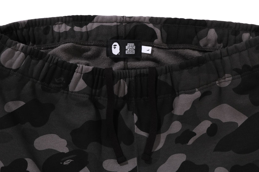 BAPE X BLACK EYE PATCH 】COLOR CAMO SWEAT PANTS | bape.com