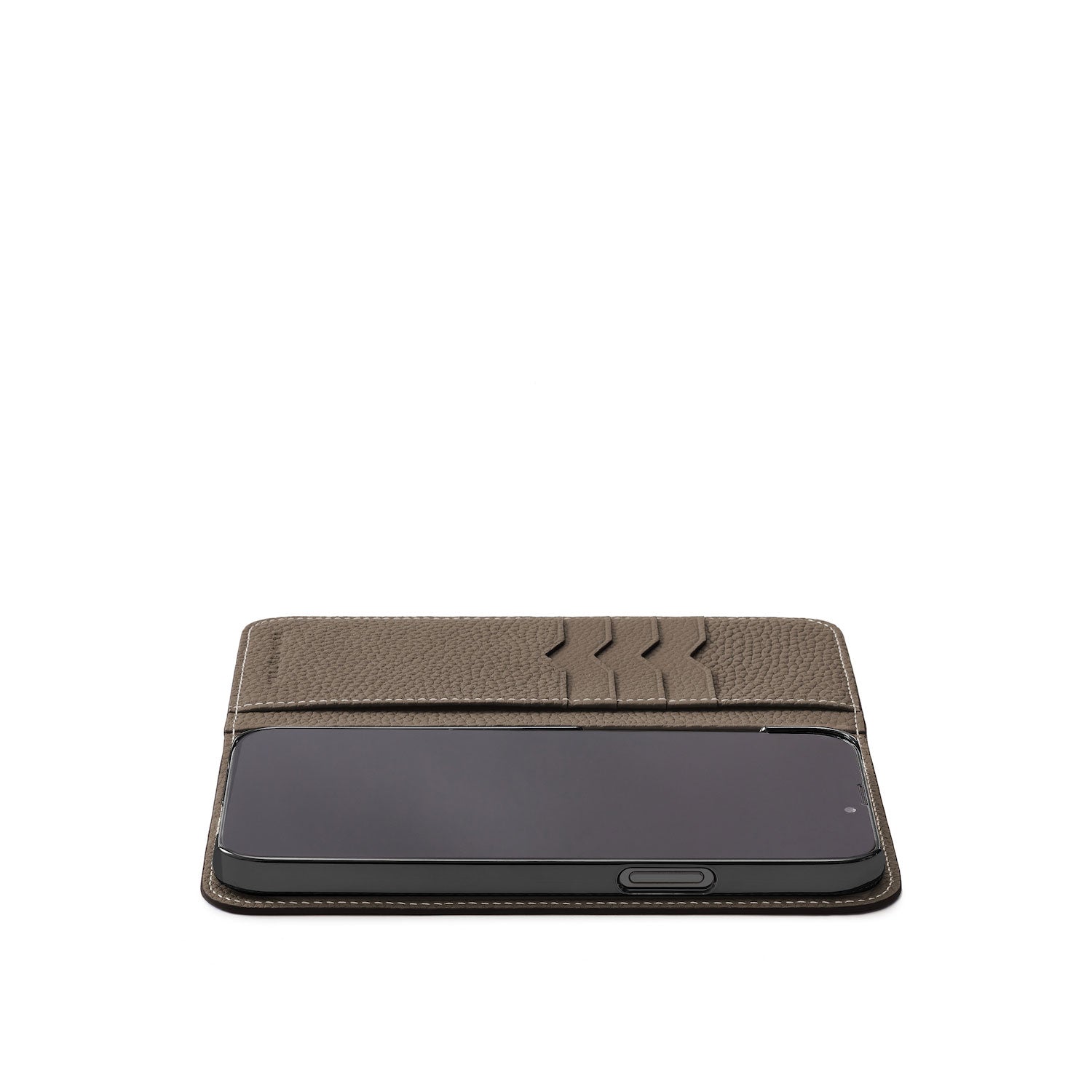 iPhone 15 Pro Max) ダイアリーケース シュリンクレザー