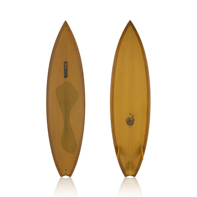 DeusライダーBeau Foster 7.2 ミッドレングス サーフボード BEAU