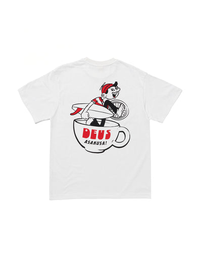 CUP & SURF TEE (JAPAN FIT) – Deus Ex Machina/デウスエクスマキナ