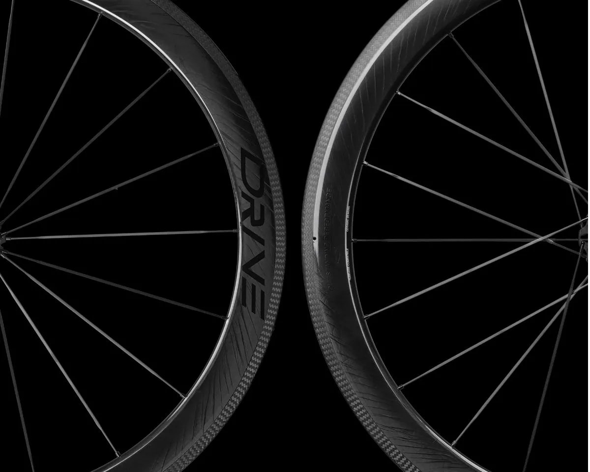 Drive 50V リムブレーキホイールセット セラミックベアリング