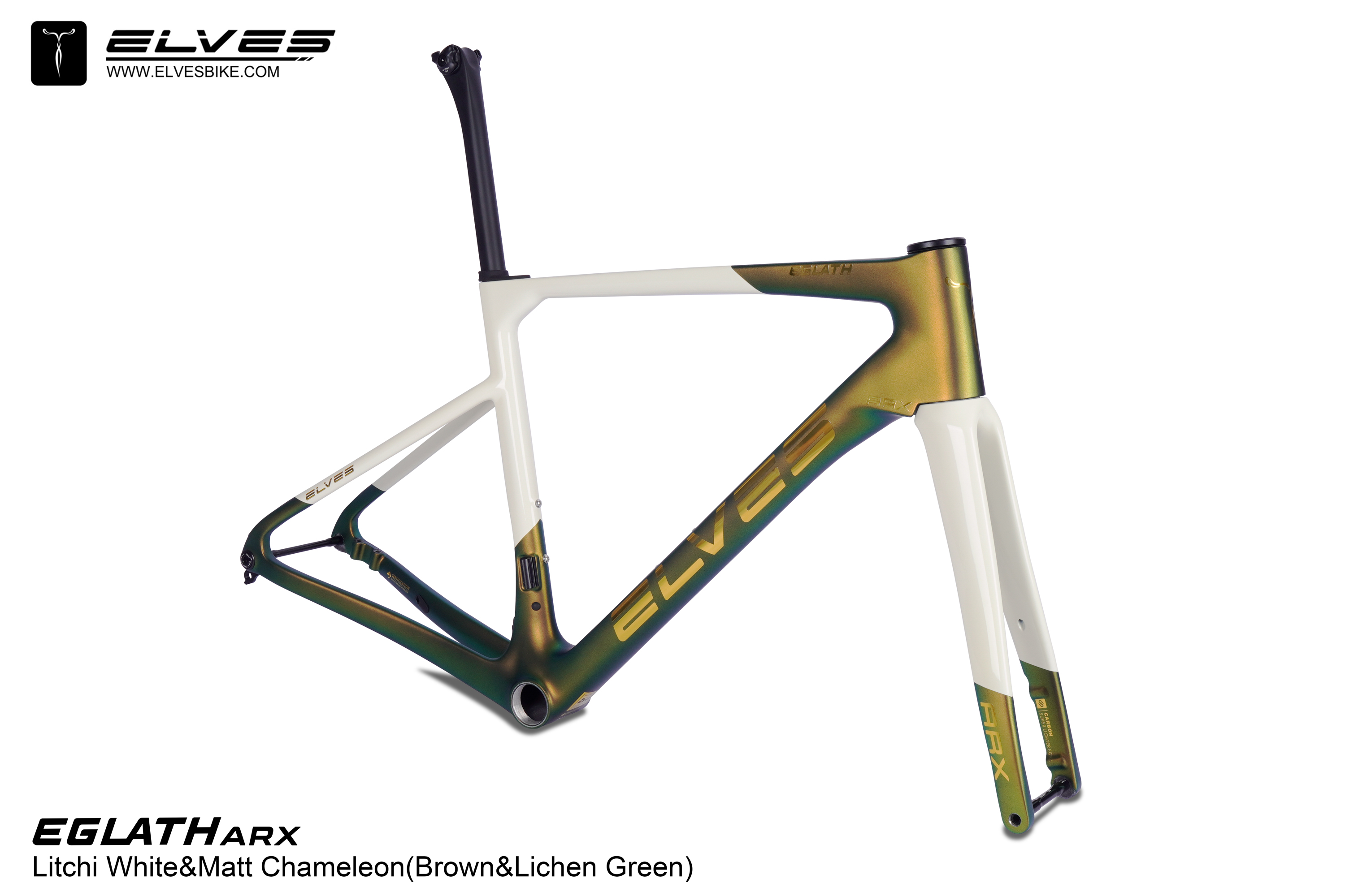 Lightweight carbon road bike frames designed for speed and control