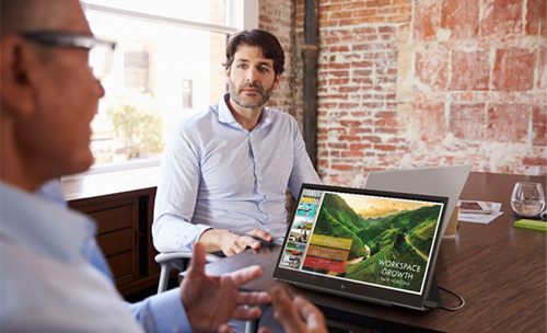 HP EliteDisplay 14インチ モバイルディスプレイ S14 HP DirectPlus