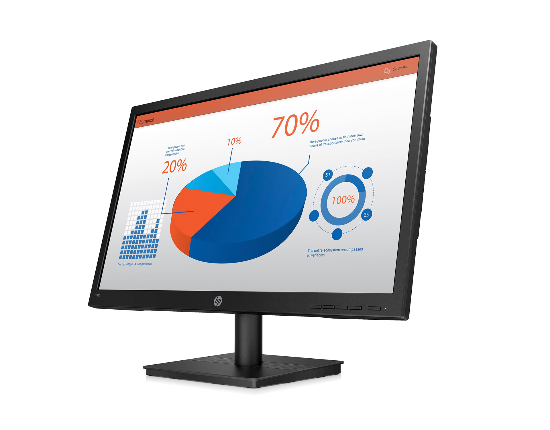 HP 21.5インチワイドモニター V220 製品詳細・スペック - HP 法人向け