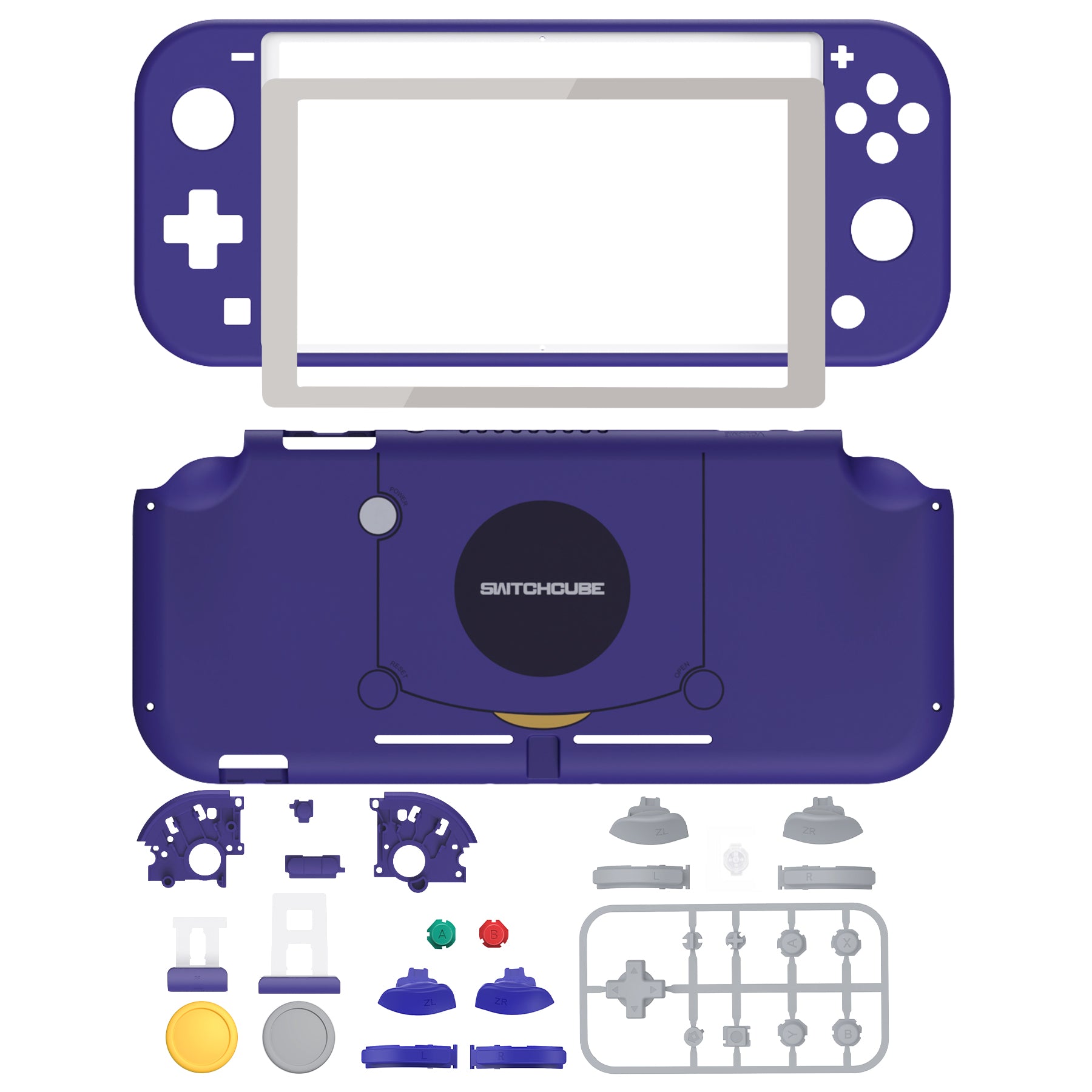eXtremeRate Replacement Full Shell Set for Nintendo Switch Lite