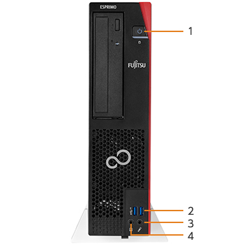 富士通デスクトップ パソコン ESPRIMO D958/T 各部名称/外観 - FMWORLD