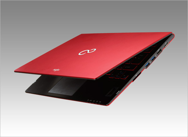 富士通 ノートパソコン（PC）ウルトラブック LIFEBOOK U772/G 各部名称