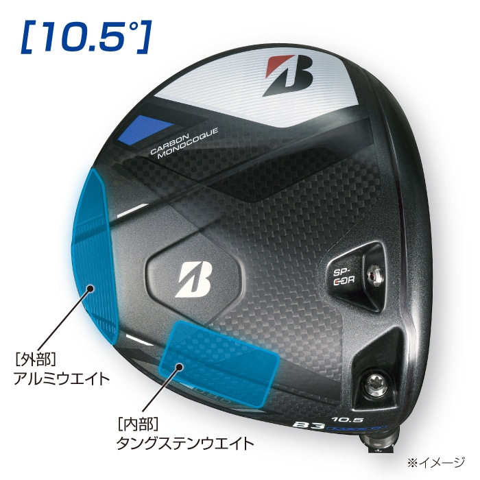 2024年モデル】【B シリーズ】 B3MAXD DRIVER ［VANQUISH BS40 for MAX