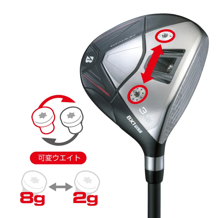 BX1ST フェアウェイウッド | BRIDGESTONE GOLF -ブリヂストンゴルフ-